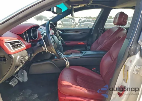 2015 Maserati Ghibli S z USA, uszkodzony, nr VIN ZAM57RTA1F1154077